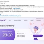 Проходження Всеукраїнського тестування з фінансової грамотності