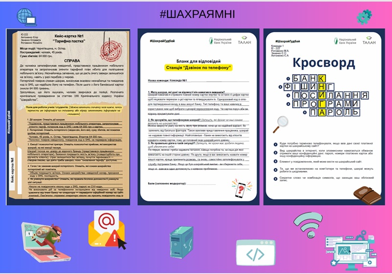 Заходи в рамках Марафону із платіжної безпеки «Детективне агентство»